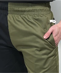 Cookman Crazy Patter Olive & Black Chef Pants