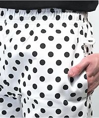 Cookman Dot White Chef Pants