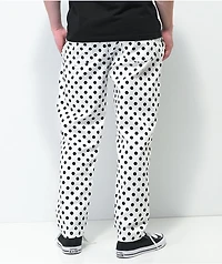 Cookman Dot White Chef Pants