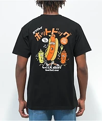 Cookman Hot Dog Black T-Shirt