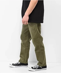 Cookman Khaki Green Corduroy Chef Pants