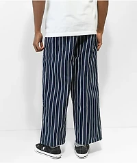 Cookman Navy Stripe Wide Chef Pants