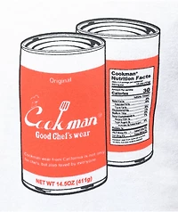 Cookman Nutrition Facts White T-Shirt