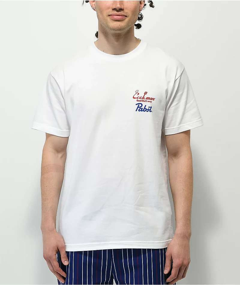 Cookman PBR White T-Shirt