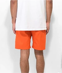 Cookman Solid Orange Shorts