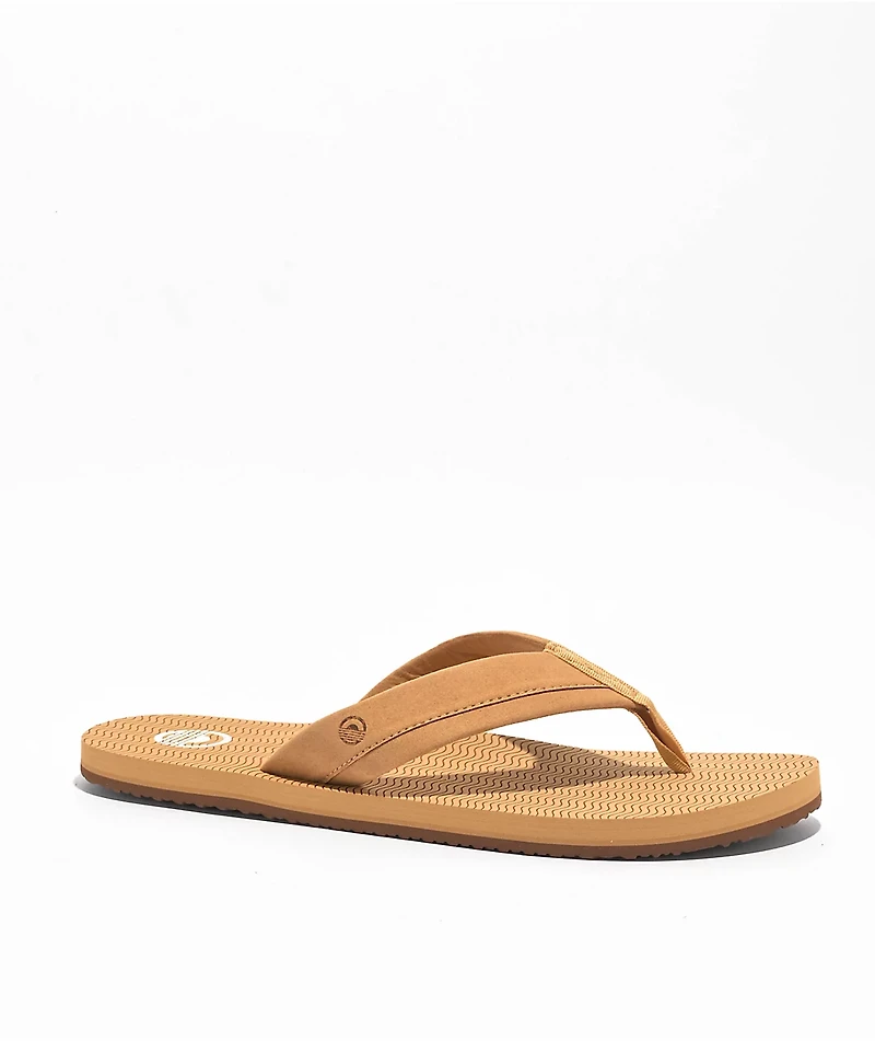 Cords Comfort Wave Tan Sandals
