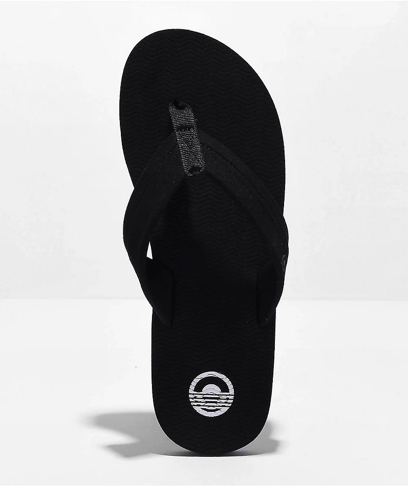 Cords Comfort Waves Black & Brown Sandals