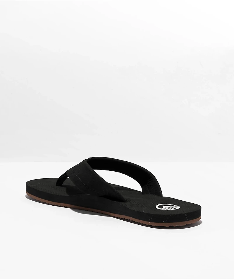 Cords Comfort Waves Black & Brown Sandals