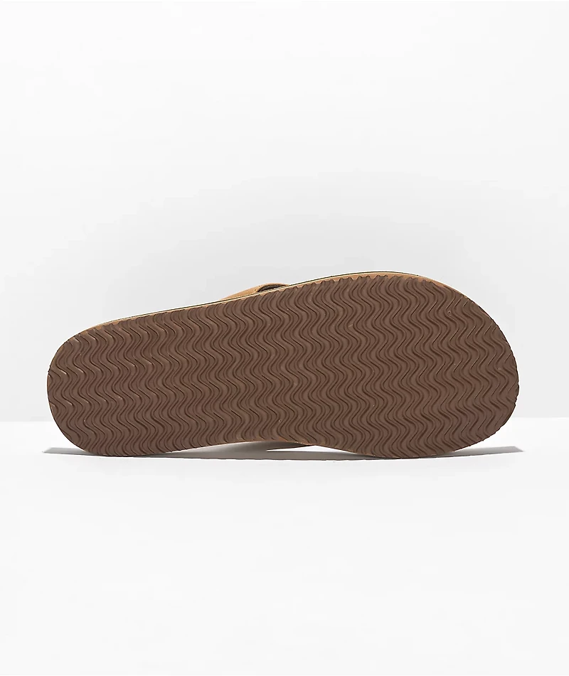 Cords Craftwork Tan & Brown Sandals