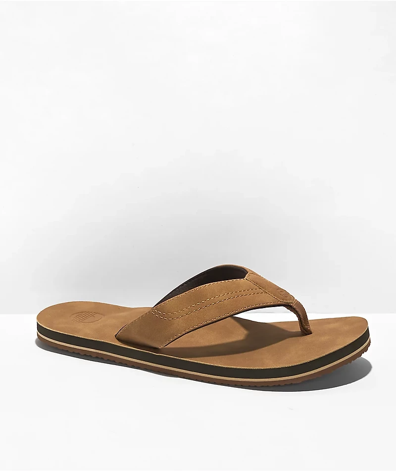 Cords Craftwork Tan & Brown Sandals