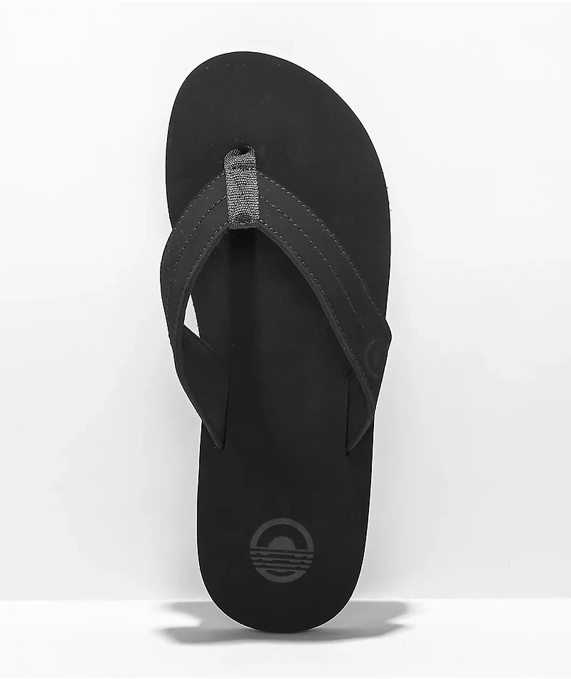 Cords Grains Black Sandals