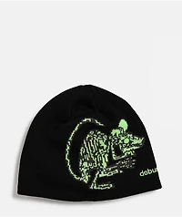 Corduroy Dobunezumi Black Skully Beanie