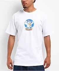 Corduroy Trapped White T-Shirt