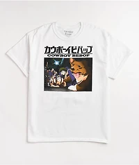 Cowboy Bebop Ein + Group White T-Shirt