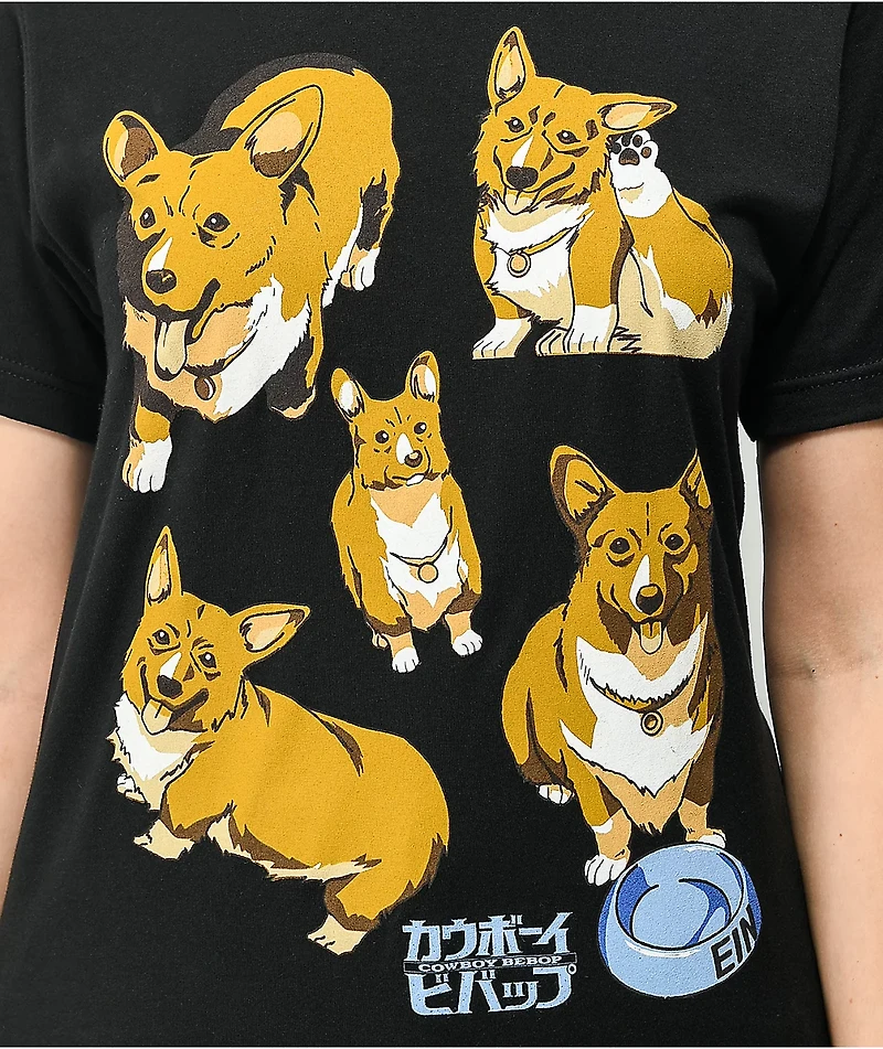 Cowboy Bebop Ein Black T-Shirt