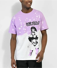 Cowboy Bebop Faye Valentine Pink Washed T-Shirt