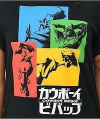 Cowboy Bebop Group Black T-Shirt