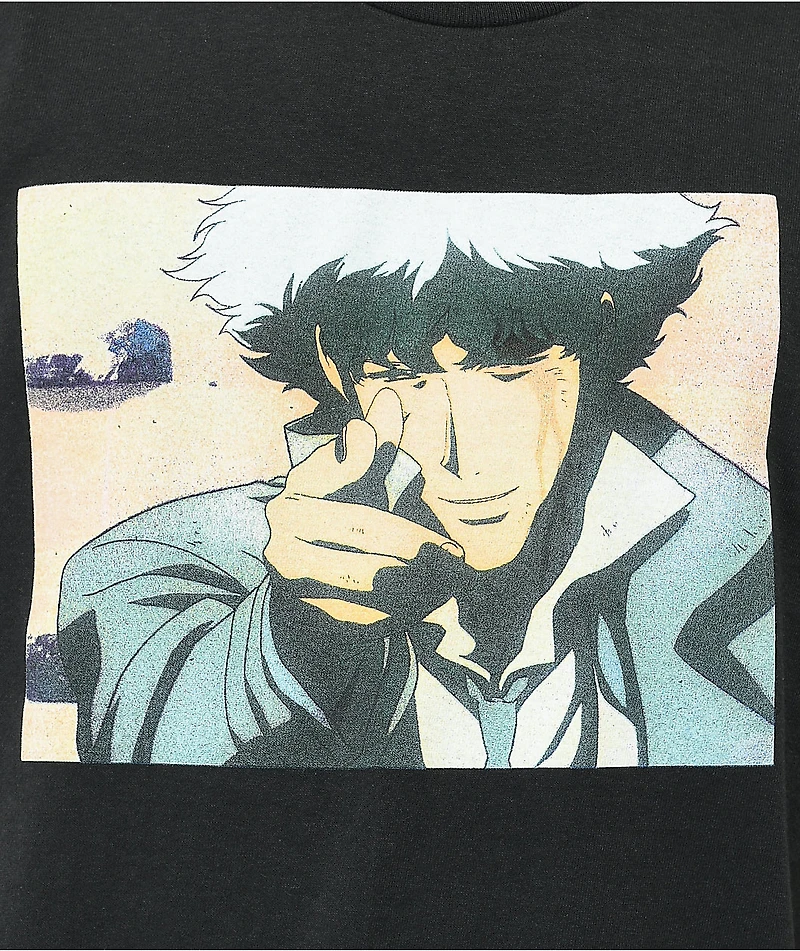 Cowboy Bebop See You Later Black T-Shirt