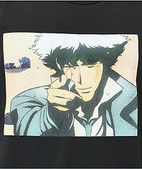 Cowboy Bebop See You Later Black T-Shirt