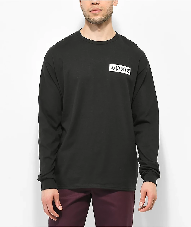 Cowboy Bebop Spike Spiegel Black Long Sleeve T-Shirt