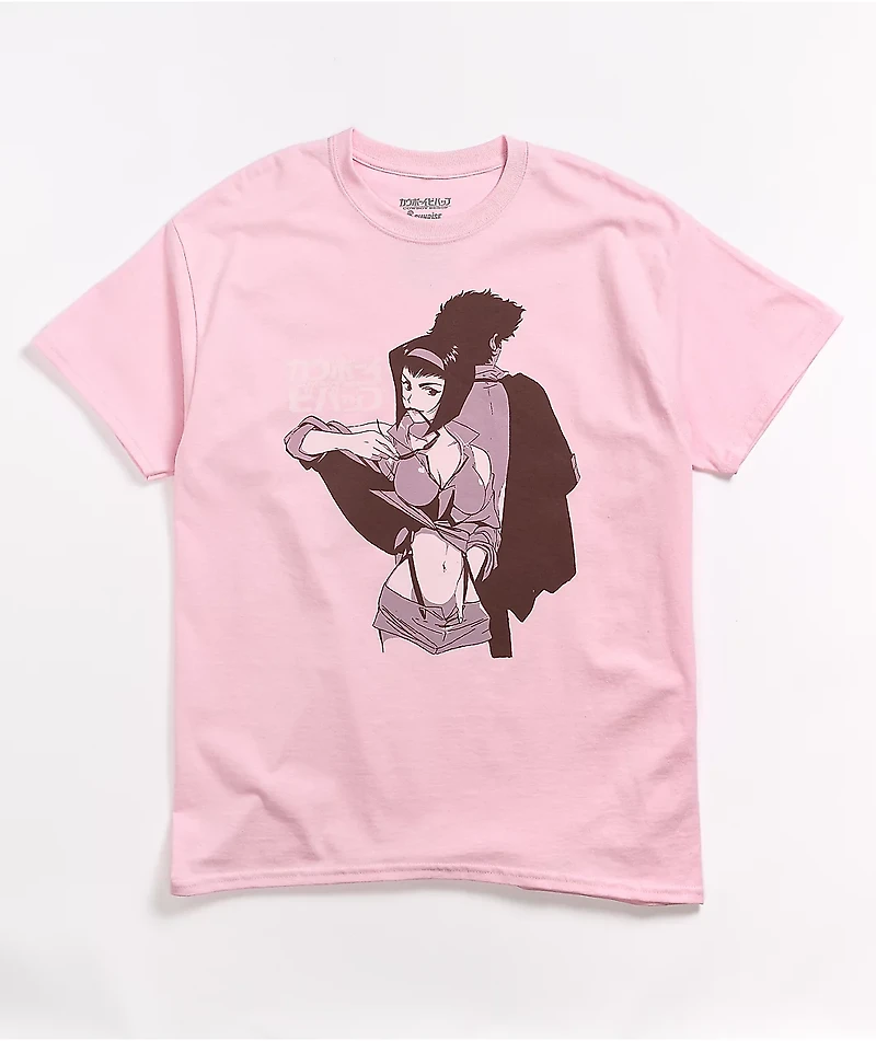 Cowboy Bepop Back 2 Pink T-Shirt