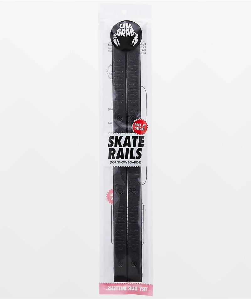 Crab Grab Black Skate Rails