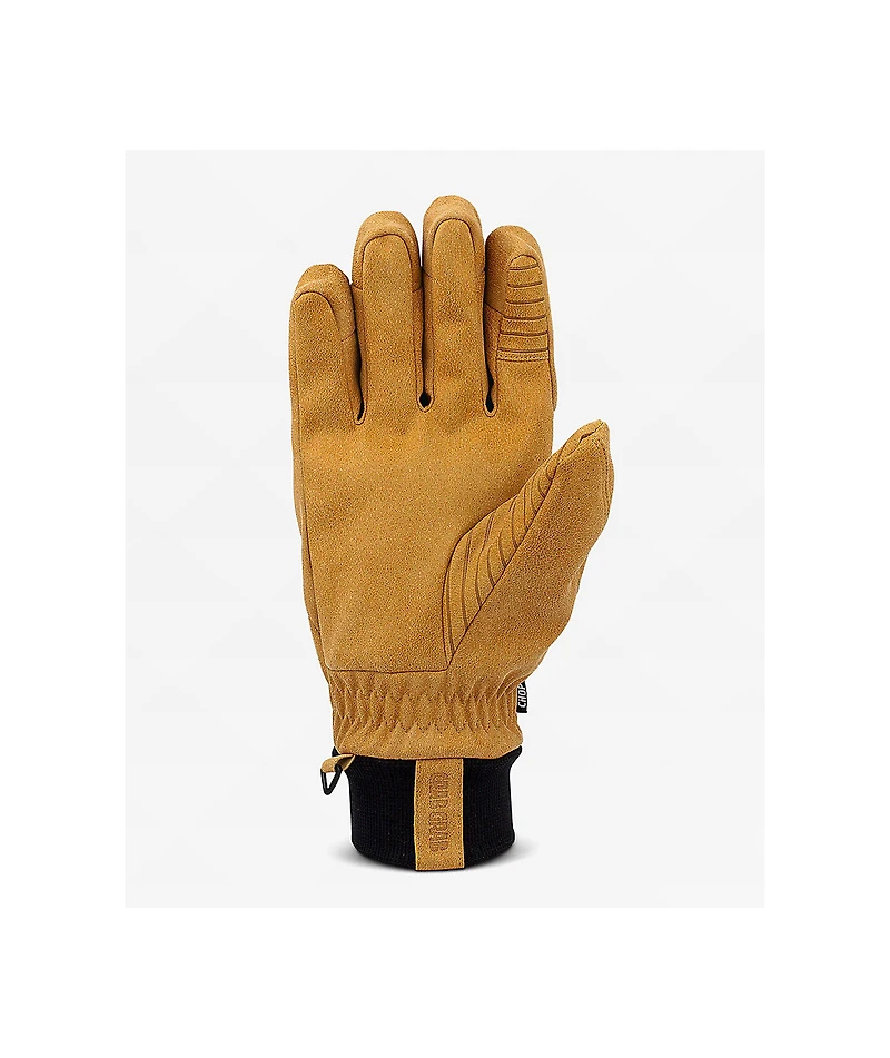 Crab Grab Chop Tan 15K Snowboard Gloves