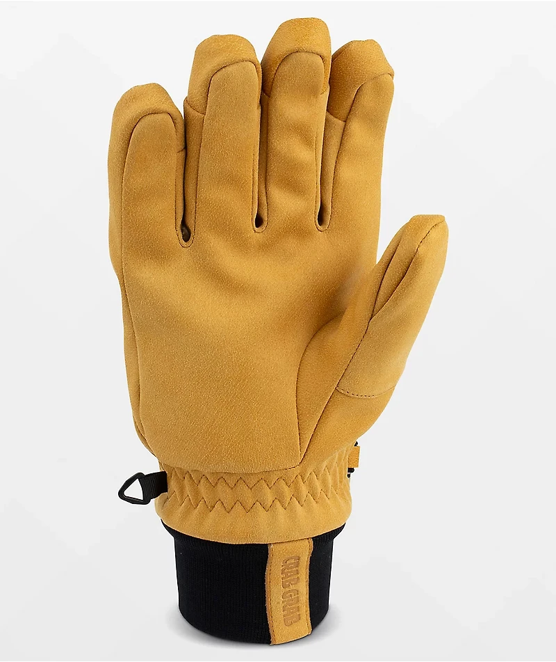 Crab Grab Chop Tan Snow Gloves