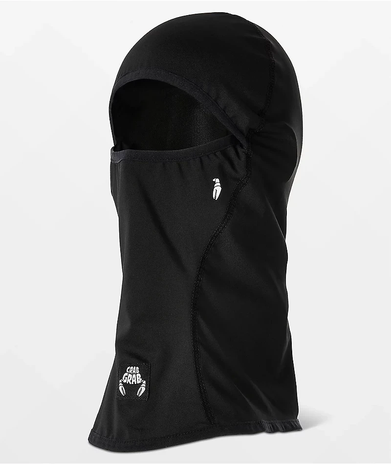 Crab Grab Classic Black Balaclava