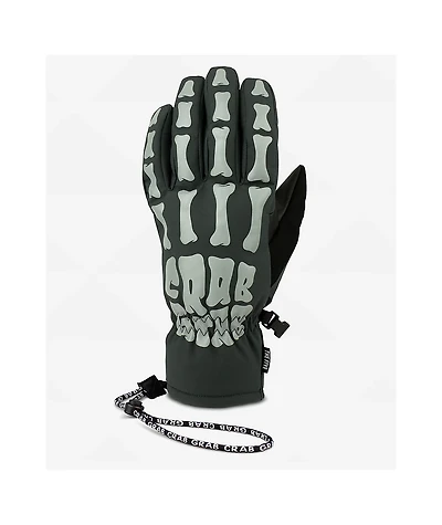 Crab Grab Five Bones Reflective 15K Snowboard Gloves