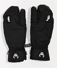 Crab Grab Freak Trigger Black 15K Snowboard Mittens