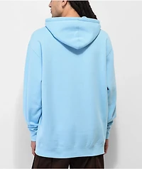 Crab Grab Logo Blue Hoodie