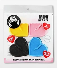 Crab Grab Mini Hearts Red Stomp Pad
