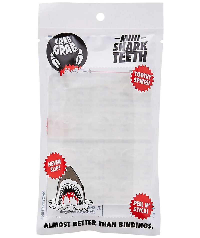 Crab Grab Mini Shark Teeth Clear