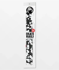 Crab Grab Skate Rails Black & White Swirl Stomp Pads