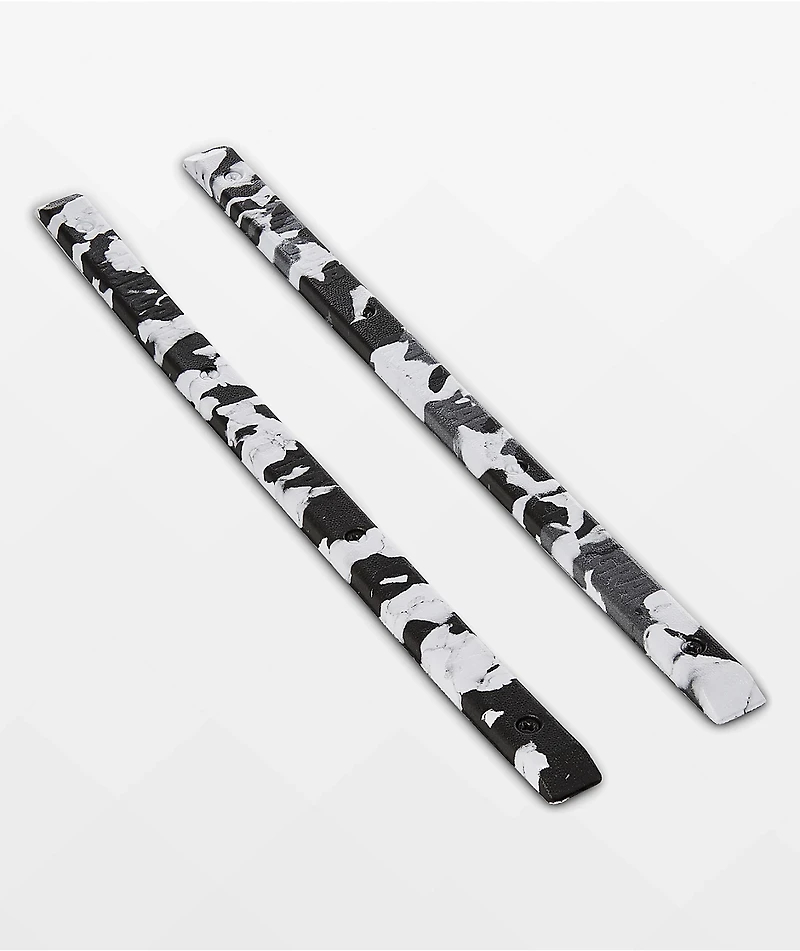 Crab Grab Skate Rails Black & White Swirl Stomp Pads