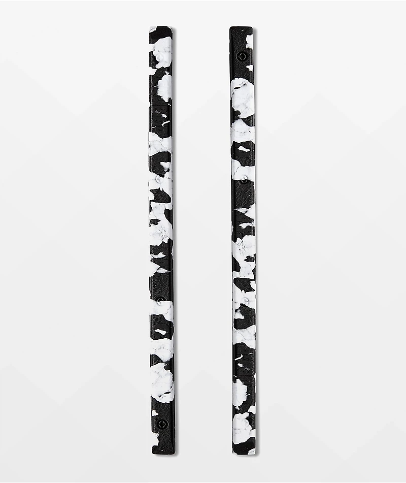 Crab Grab Skate Rails Black & White Swirl Stomp Pads