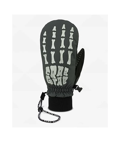 Crab Grab Slap Bones Reflective 15K Snowboard Mittens