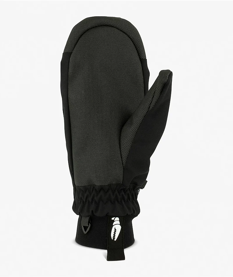 Crab Grab Slush Black Snowboard Mittens