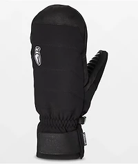 Crab Grab Snuggler Black Snow Mittens
