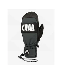 Crab Grab Stevens Punch Washed Black 15K Snowboard Mittens