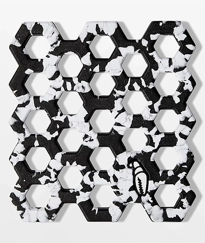 Crab Grab Trap Swirl Black & White Stomp Pad
