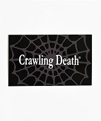 Crawling Death Web Logo Sticker