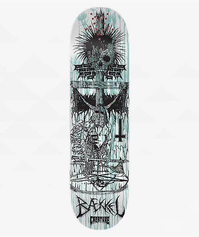 Creature Baekkel BLKMTL 8.6" Skateboard Deck