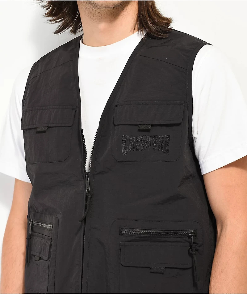 Creature Black Water Nylon Vest