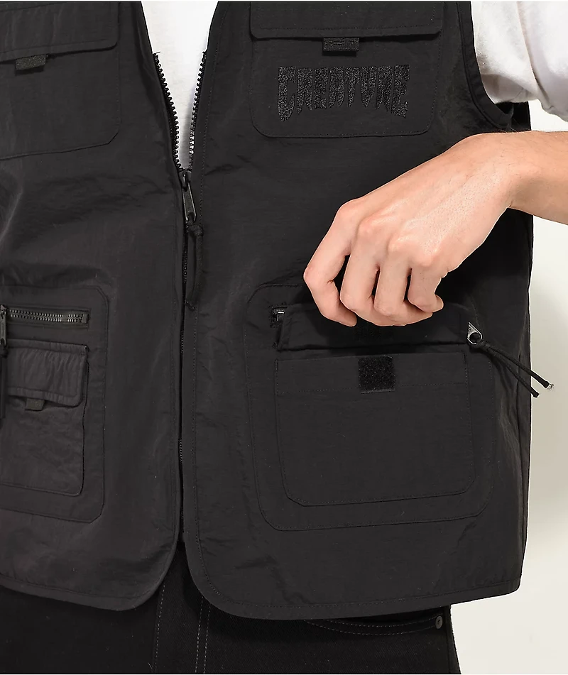 Creature Black Water Nylon Vest