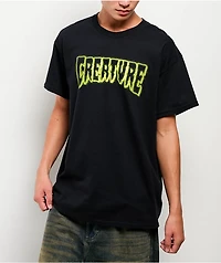 Creature Bonehead Glitch Black T-Shirt
