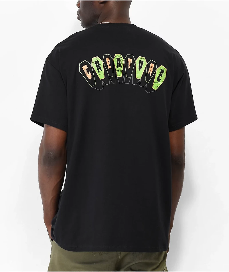 Creature Coffin Party Black T-Shirt