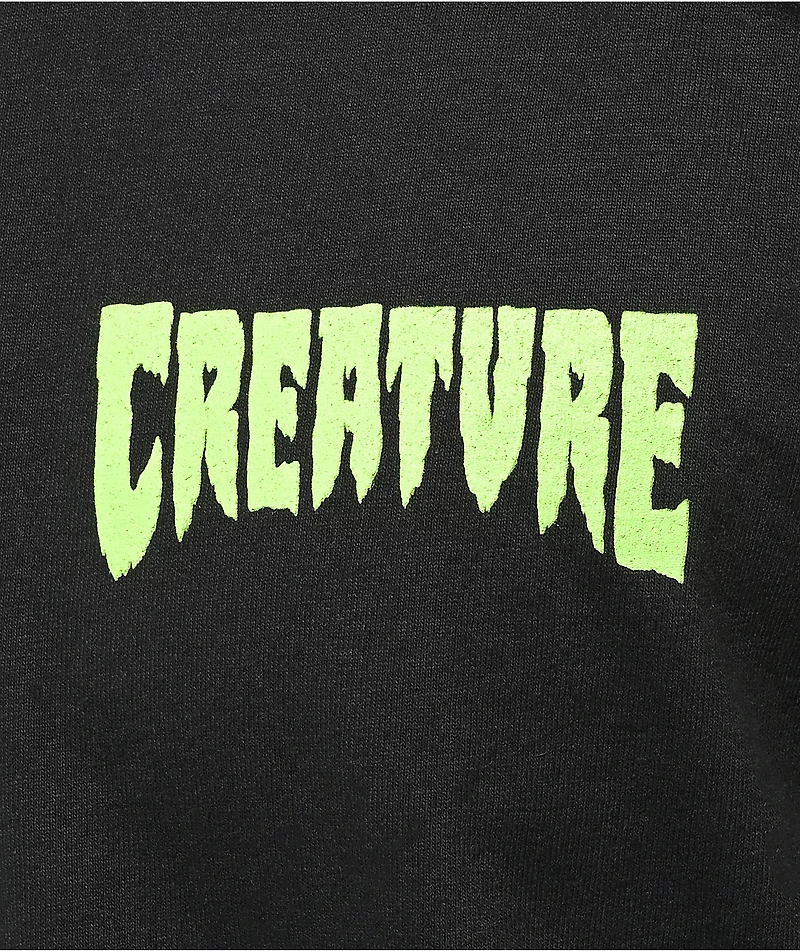 Creature Cursed Hand Black T-Shirt