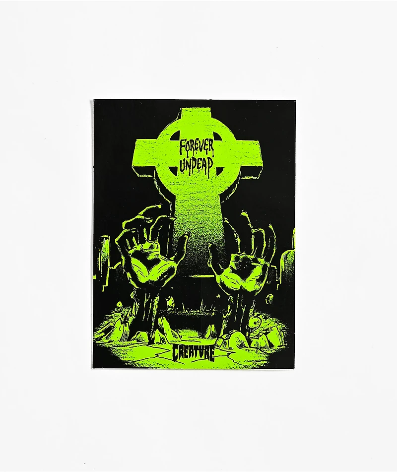 Creature Forever Undead Sticker